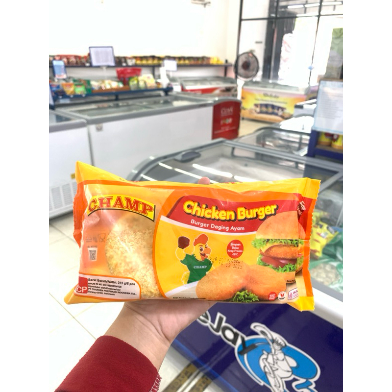 

CHAMP CHICKEN BURGER 315g