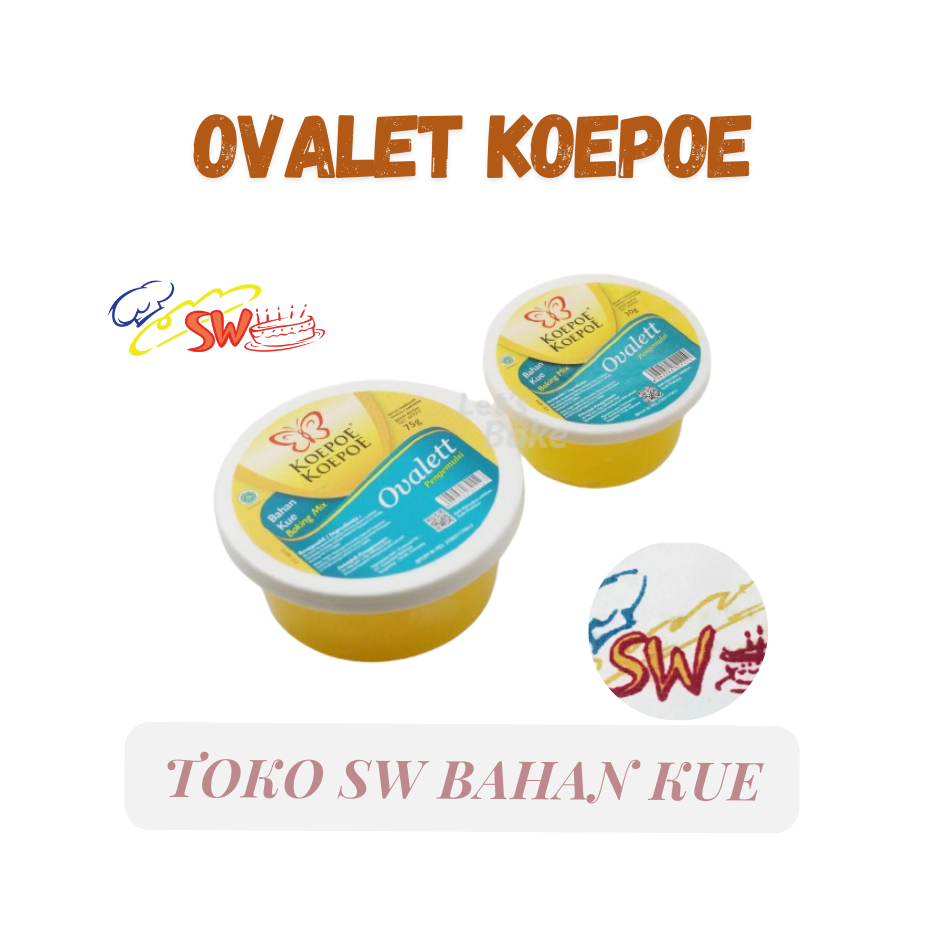 

KOEPOE OVALET 75 GR | 30 GR