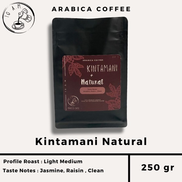 

10AM ROASTERY - Kopi Arabika Kintamani Natural (250 gr)