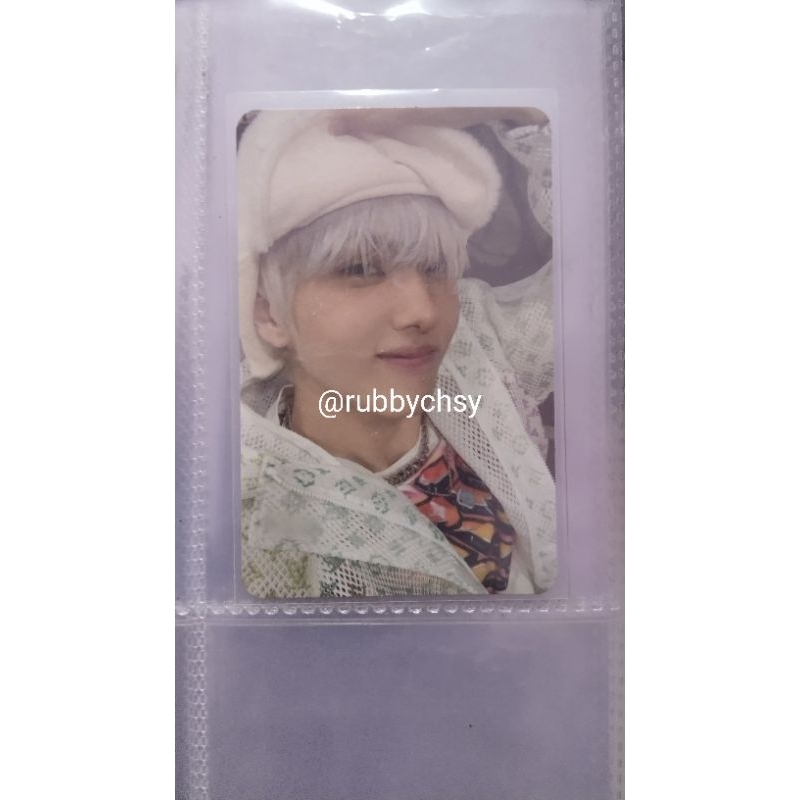photocard jisung pororo NCT