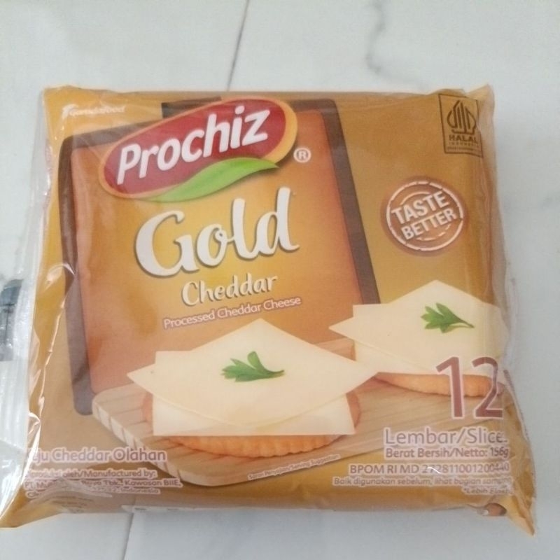 

prochiz gold cheddar slices