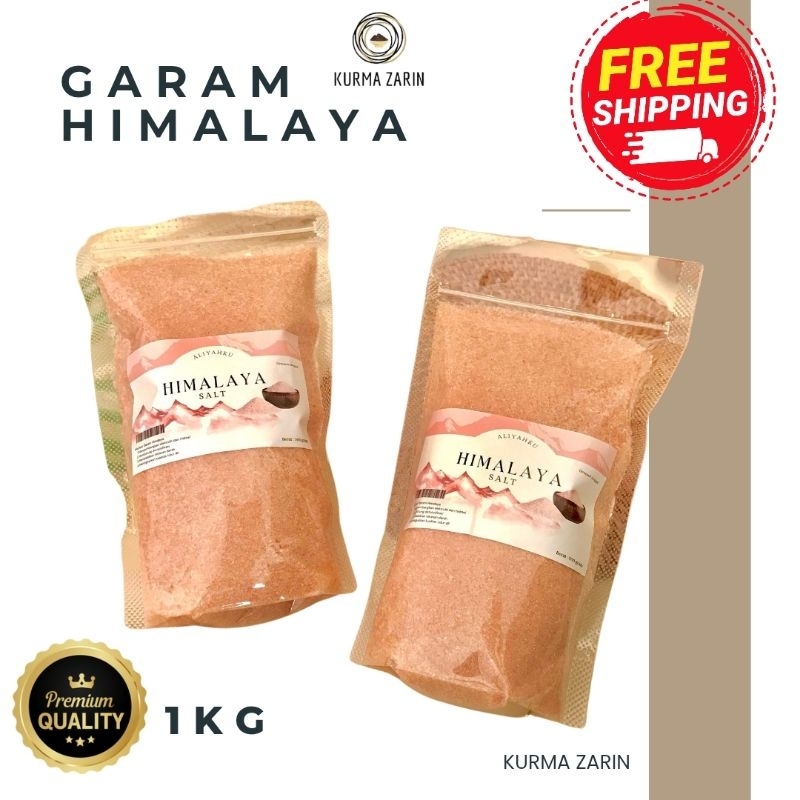 

Garam Himalaya Pink Sehat 1KG 500GR Premium Sameday Instan COD