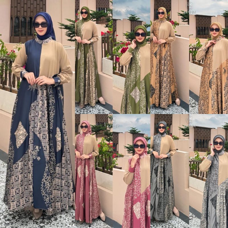 Jangan lupa kirim ulang nomorwa saat order FAHRINA NSY DRESS GAMIS MODE TERBARU TERLARIS BEST SELLER