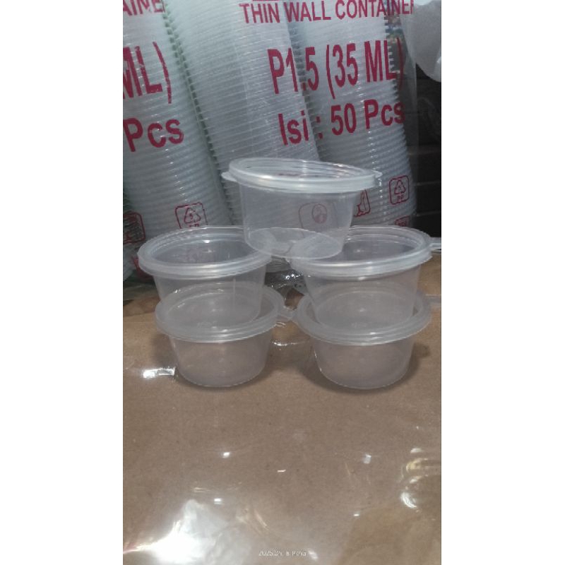 cup sambal 35 ml tebal