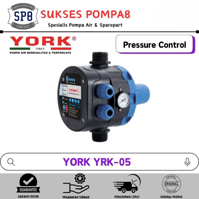 Automatic Pressure Control YORK YRK-05 / Otomatis Pompa 3 IN 1