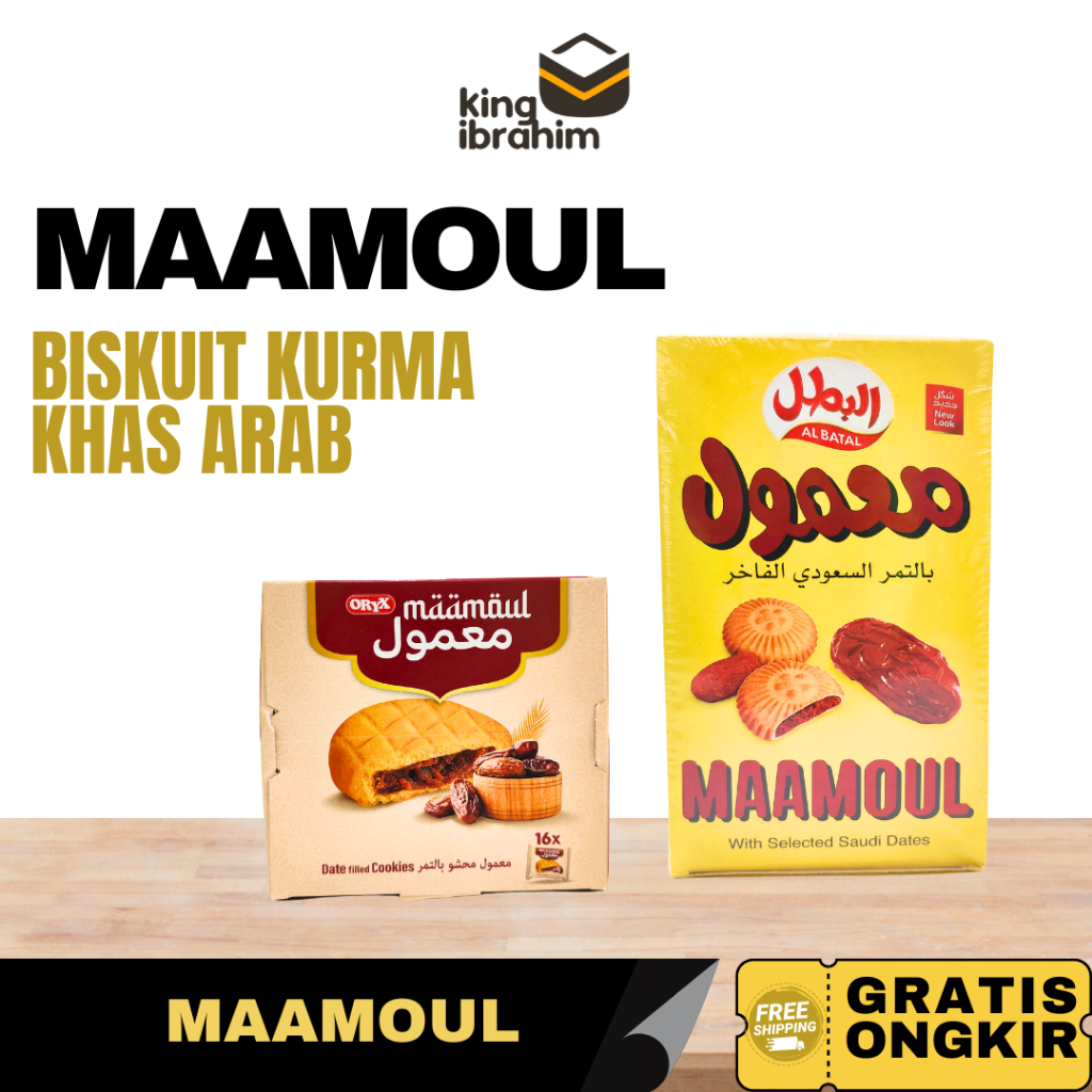 

Maamoul Biskuit Isi Kurma – Kue Kering Khas Arab, Lembut & Manis Alami