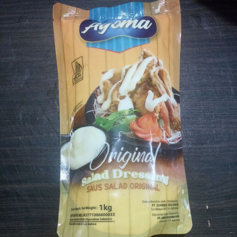 

salad dressing | mayonais ayoma kemasan 1kg