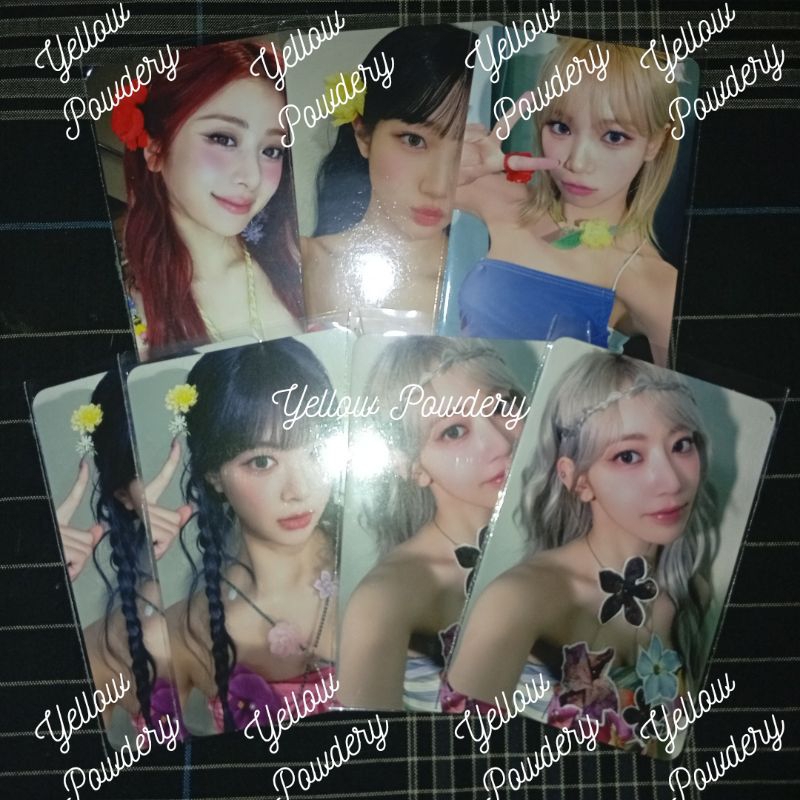 PHOTOCARD LE SSERAFIM EASY LUCKYDRAW LD KPOPMERCH CHAEWON SAKURA YUNJIN KAZUHA EUNCHAE OFC MURAH UND