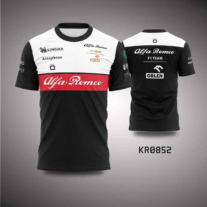 Kaos Jersey F1 Team Alfa Romeo - KR0852