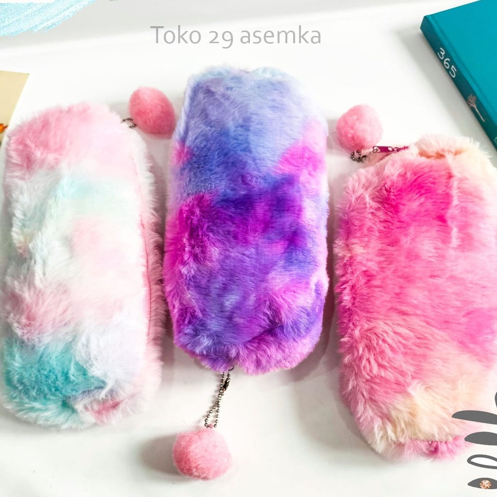 

KOTAK PENSIL RAINBOW POLOS PLUSHY PENCIL CASE TEPAK LUCU UNIK IMUT ALAT TULIS SEKOLAH MURAH TERMURAH