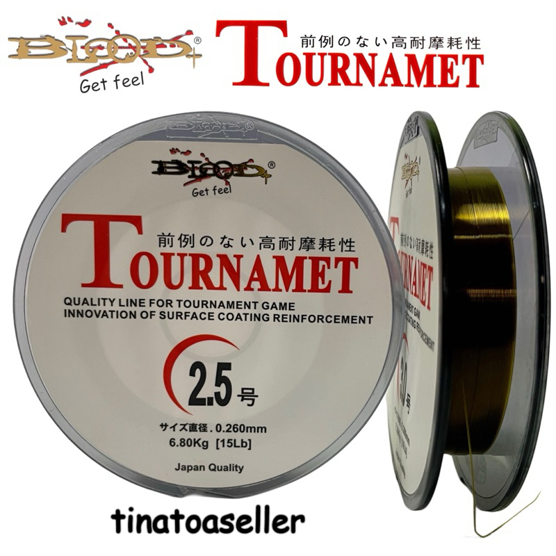 Senar Pancing Senar Blood Tournament 150 meter