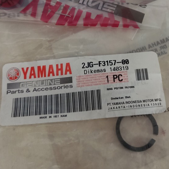 Ring piston shock depan 2JG-F3157-00