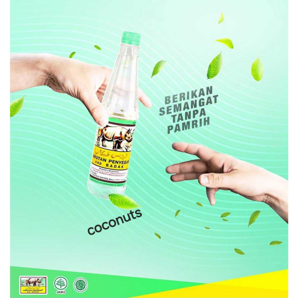 

Larutan Penyegar Cap Badak 500ML