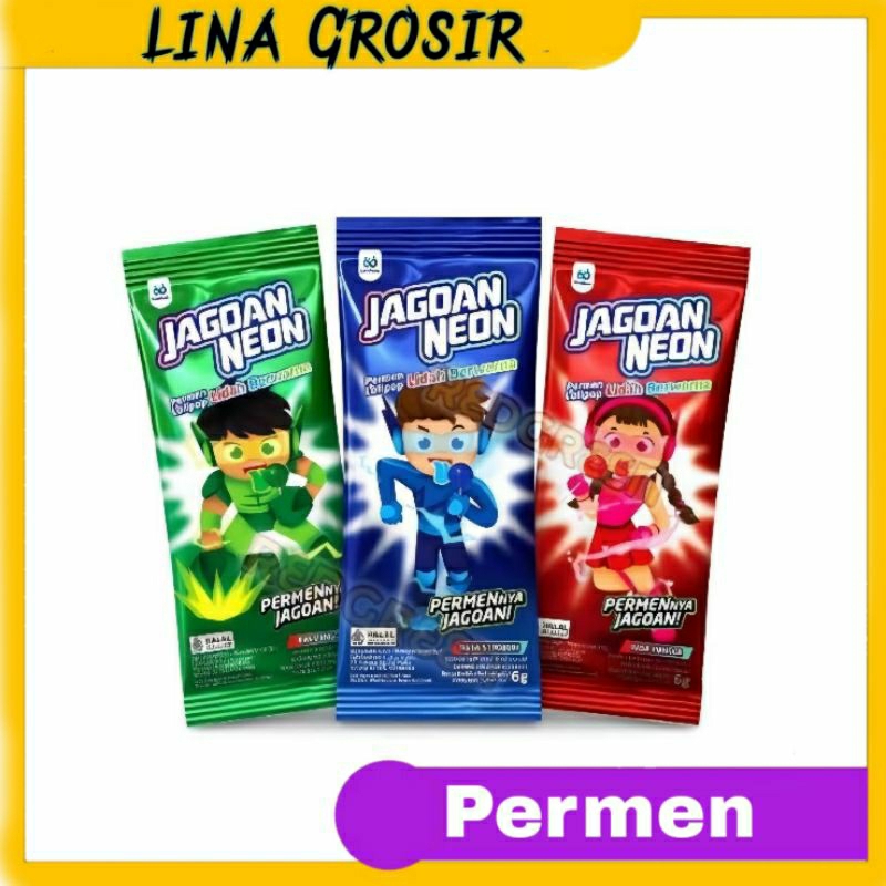 

Jagoan Neon Lollipop Renteng @ isi 10pcs