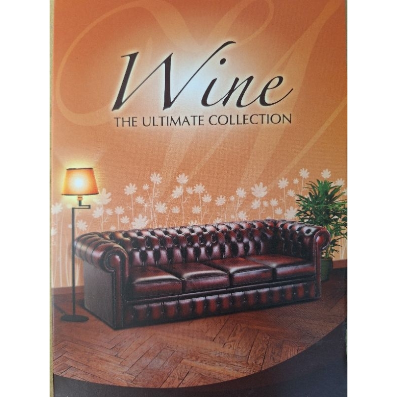 Oscar Wine sintentis jok, kursi sofa / oscar kulit Wine