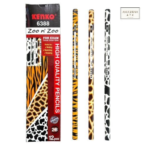 

Pensil 2B Kenko 6388 Motif Zoo n Zoo