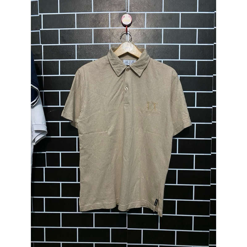 kaos kerah armani exchange polo shirt
