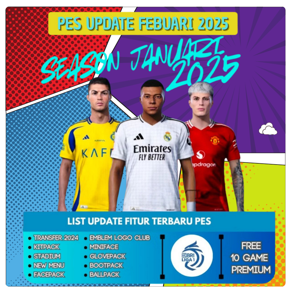 PES 2013 UPDATE 2025 - GAME WINDOWS ORIGINAL - GAME PC - GAME LAPTOP - GAME OFFLINE - BELI 5 GRATIS 