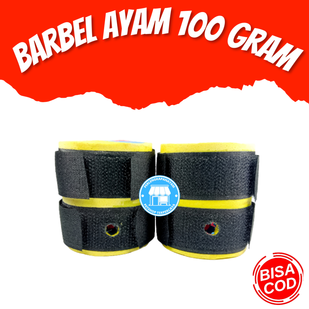 BARBEL 100 gr Barbel Ayam Aduan Alat Latih Fisik Ayam Barbel Untuk Ayam