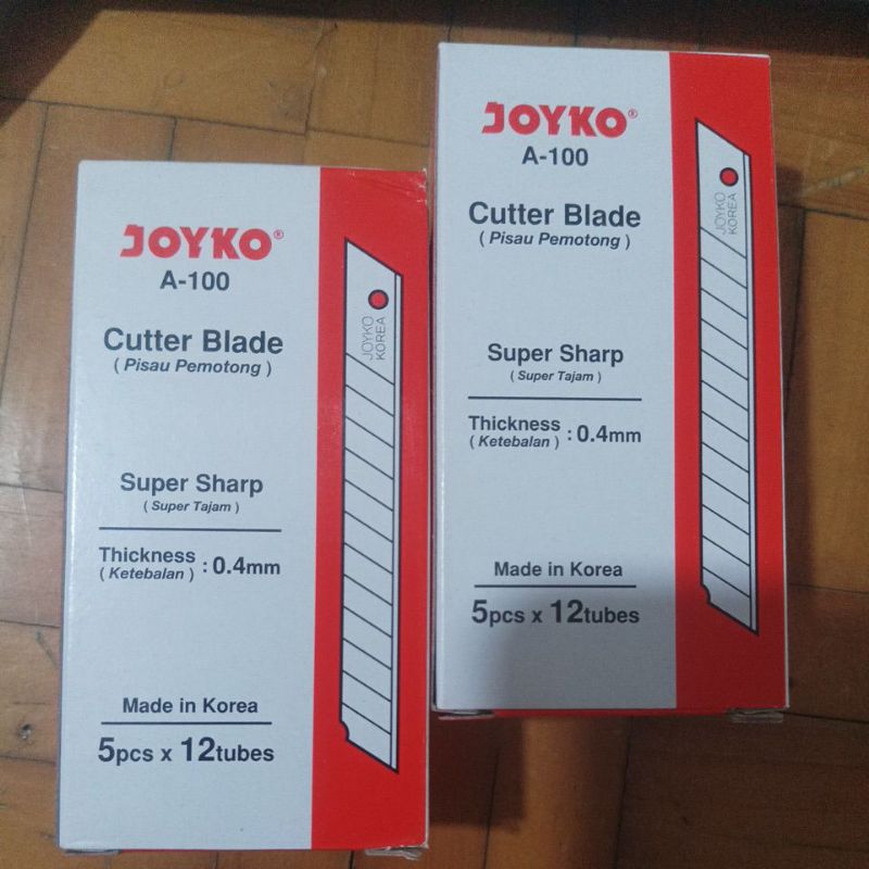 

isi cutter kecil a100. joyko. produk ori ya harga perpak 12 tube