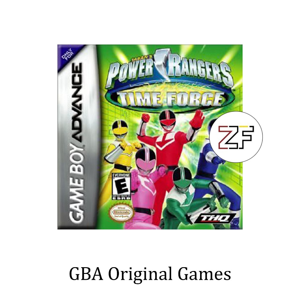 GBA Power Rangers Time Force