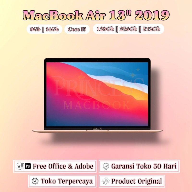 BEST PRICE MACBOOK AIR 2019 13 INCH SECOND ORIGINAL