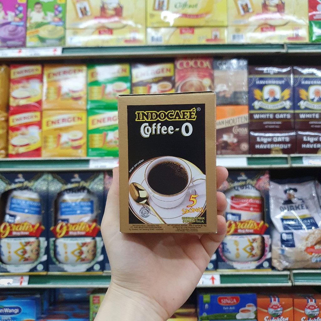 

INDOCAFE COFFEE-O BOX ISI 5 SACHET x 25g