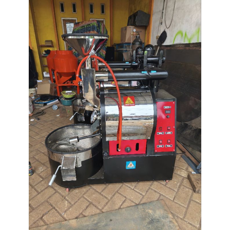 MESIN ROASTING KOPI KAPASITAS 5 KG LENGKAP PENDINGIN