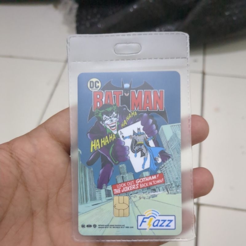 Flazz BCA gen2 edisi joker Batman support nfc