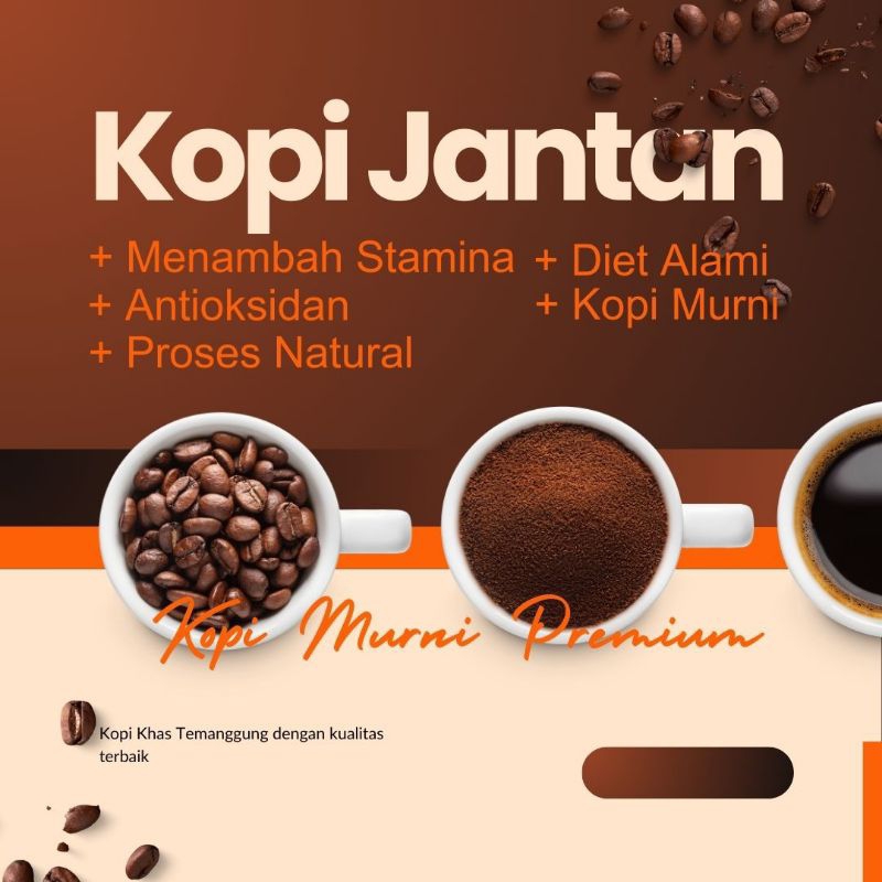 

No. 1 Terlaris Kopi Robusta Temanggung