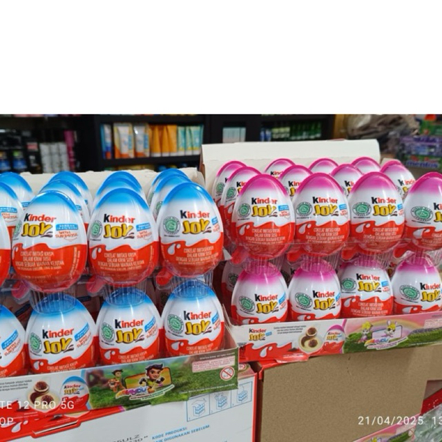 

KINDERJOY Joy Cokelat Crispi dengan kejutan 20g