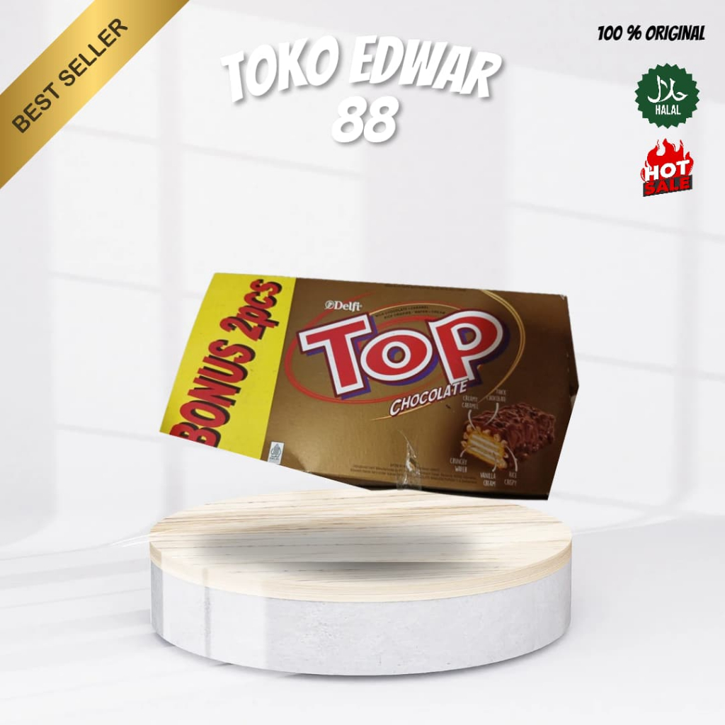 

TOP DELFI COKLAT DAN BLACK IN WHITE 1 BOX ISI 24 BONUS 2 PCS