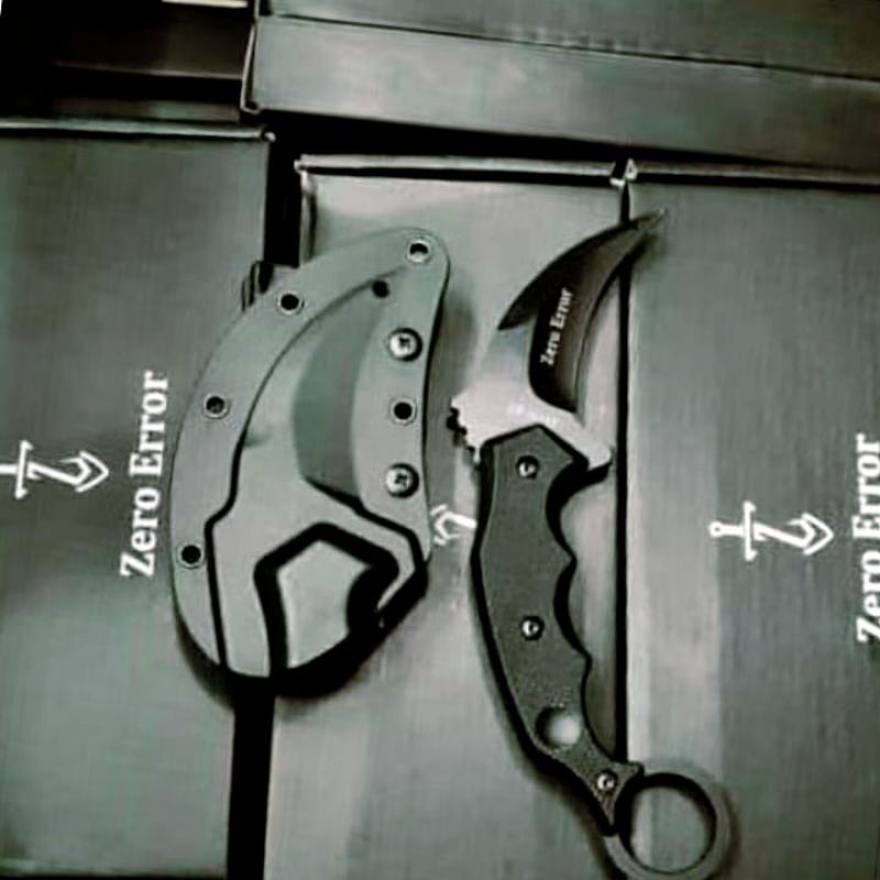 Ready karambit zerro error/karambit tactical survival kit camping Ori