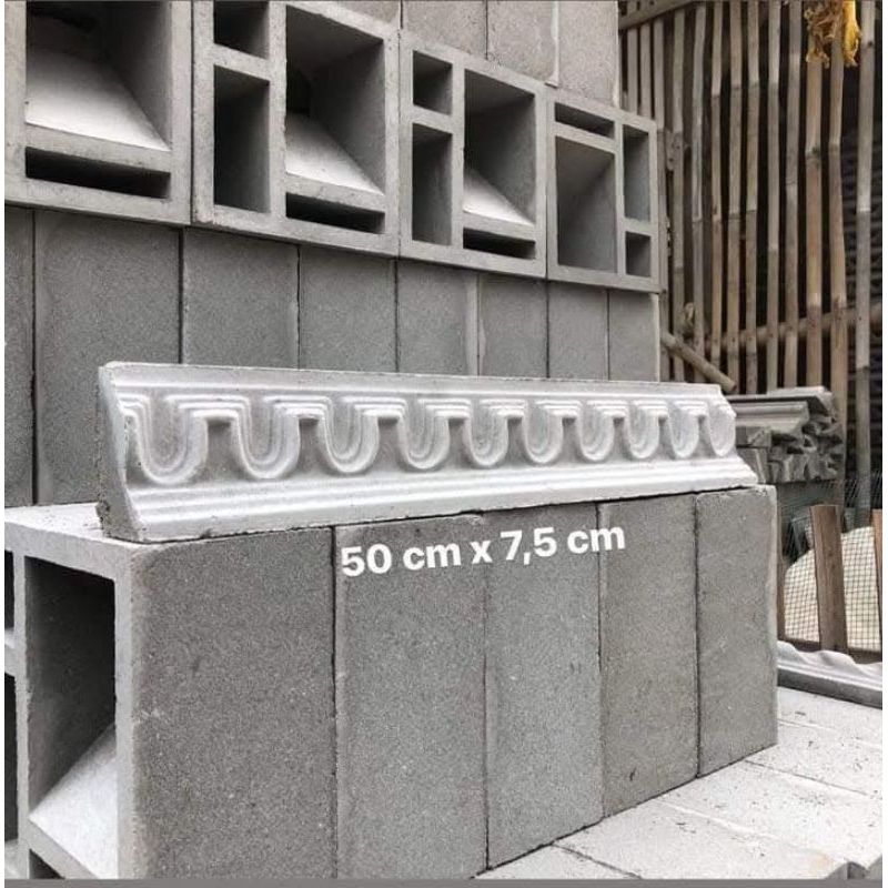 List Beton Profil | Rumah Klasik | List Beton Tempel