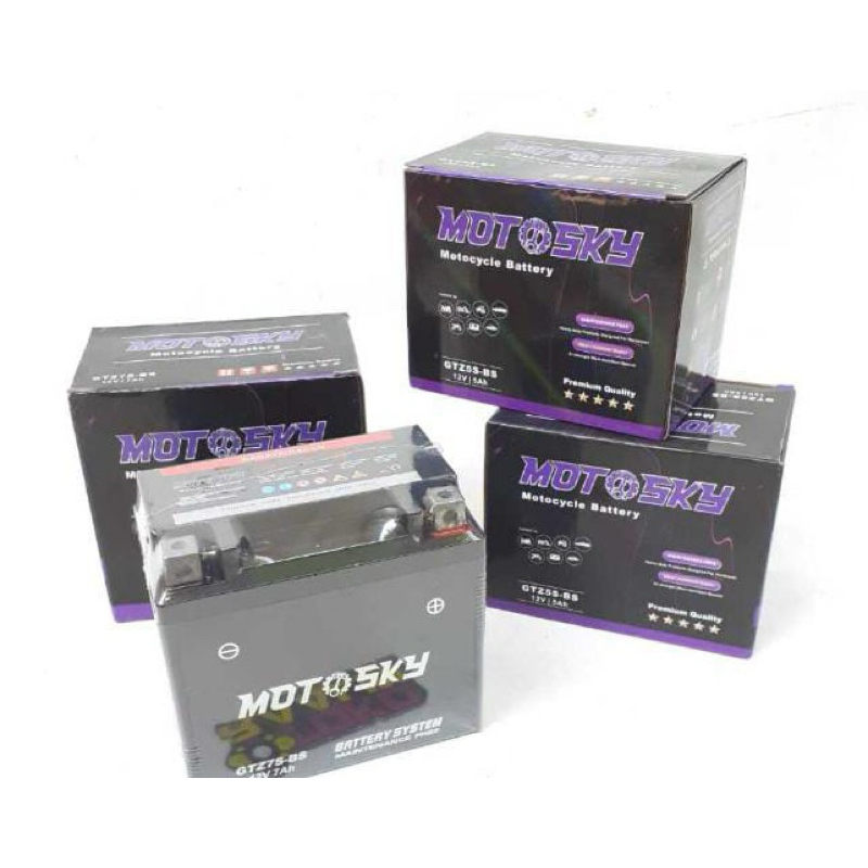 Aki Motosky GTZ5S-BS BATTERY