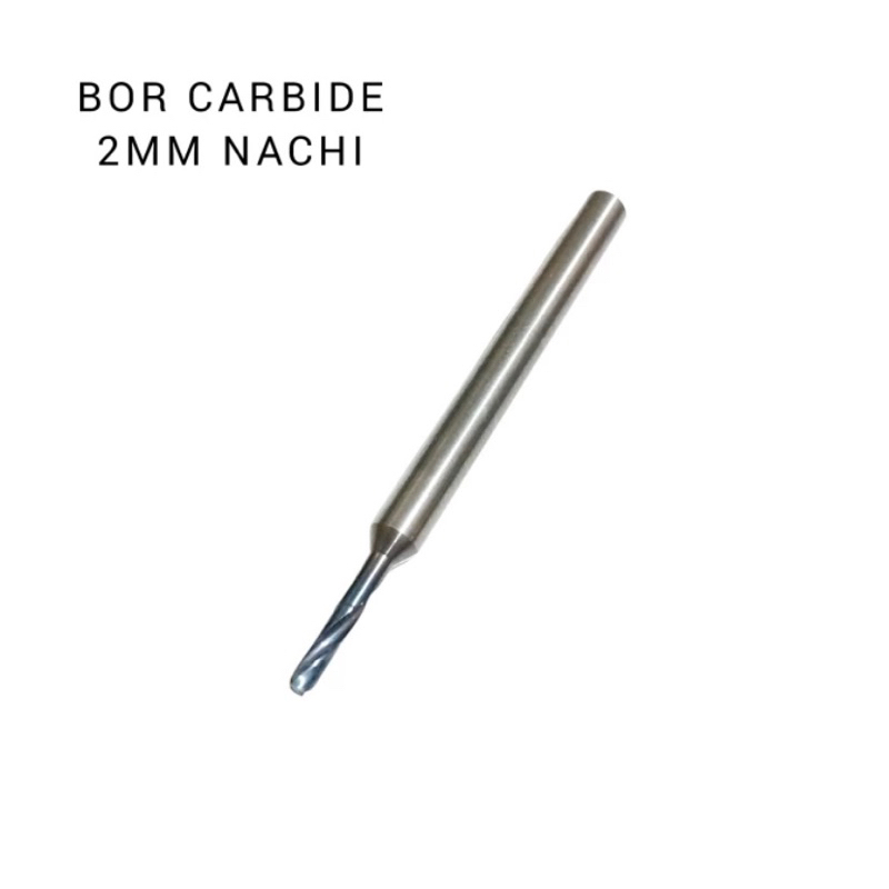 drill carbide mata bor carbide 2mm NACHI mata bor tembus baja 2mm carbide bekas