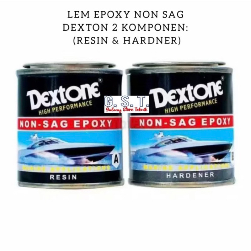 LEM EPOXY DEXTON NON-SAG 2 KOMPONEN/LEM KAPAL DEXTON NON-SAG EPOXY