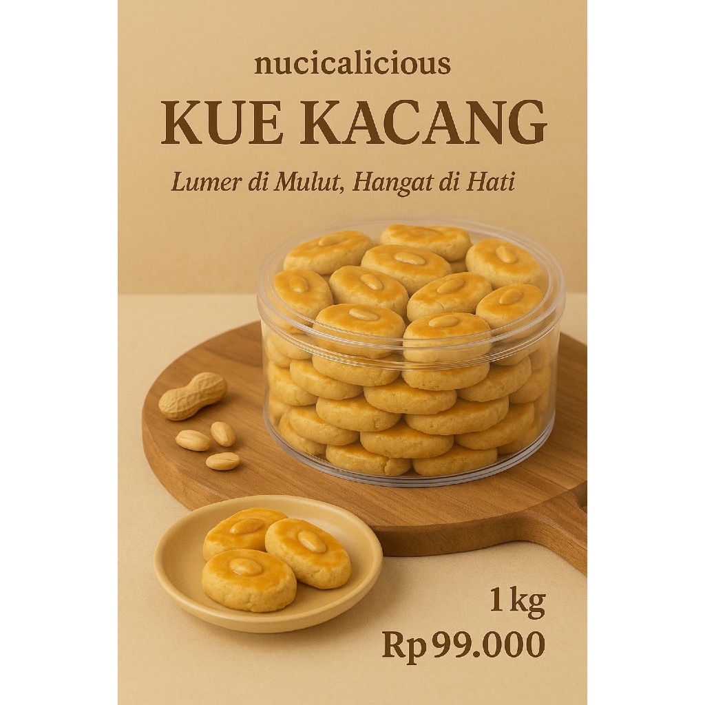 

Kacanglicious – Camilan Gurih Manis Bikin Nagih Kue Kacang Homemade Premium Kue Kacang Lumer & Gurih