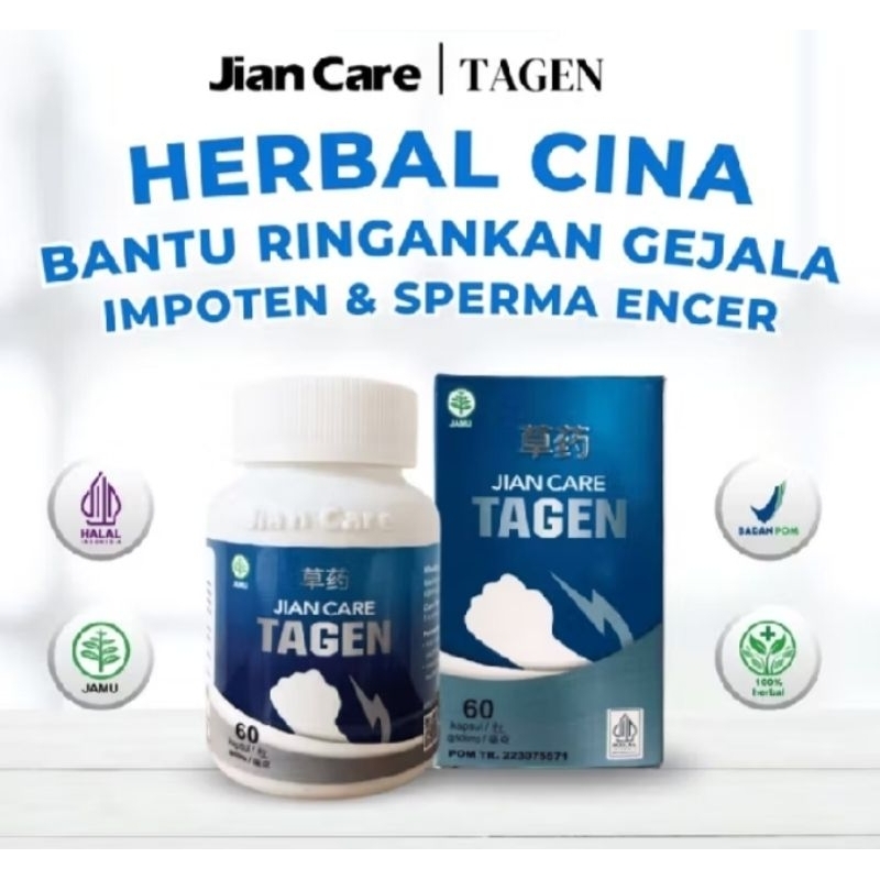 Jiancare Tagen Original Suplemen Pria Herbal