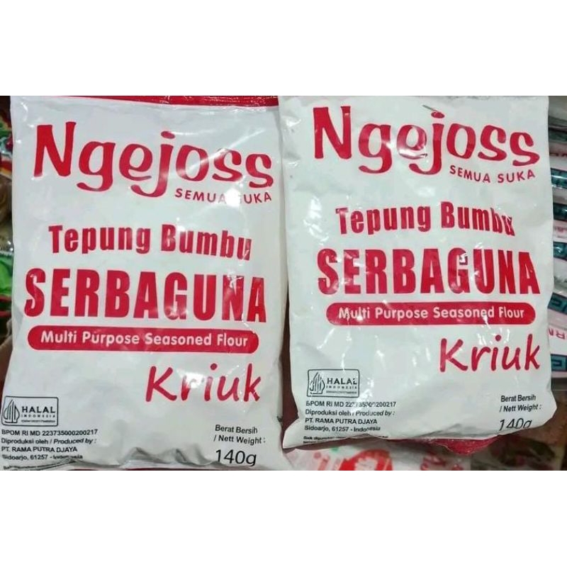 

Ngejoss tepung bumbu serbaguna kriuk