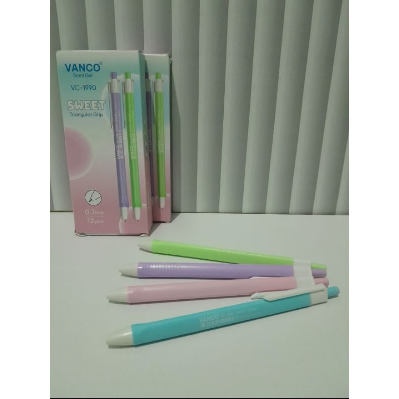 

pulpen Cetekan Segitiga Vanco VC-1980 / VC - 1990 0,7mm