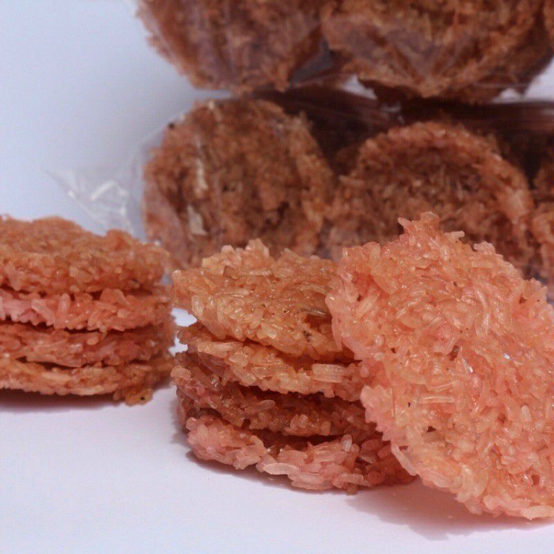 

ranginang mentah merah asli ketan isi 500gr