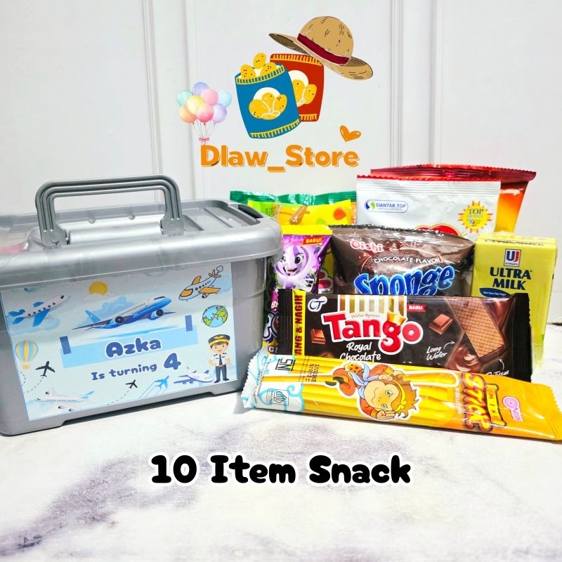 

Paket Snack Ulang Tahun Anak Box/Goodie Bag Anak Hampers Birthday