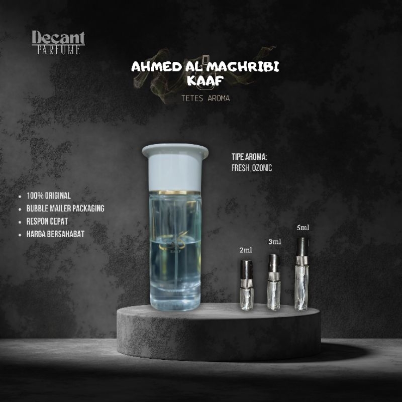 Decant Ahmed Al Maghribi - Kaaf