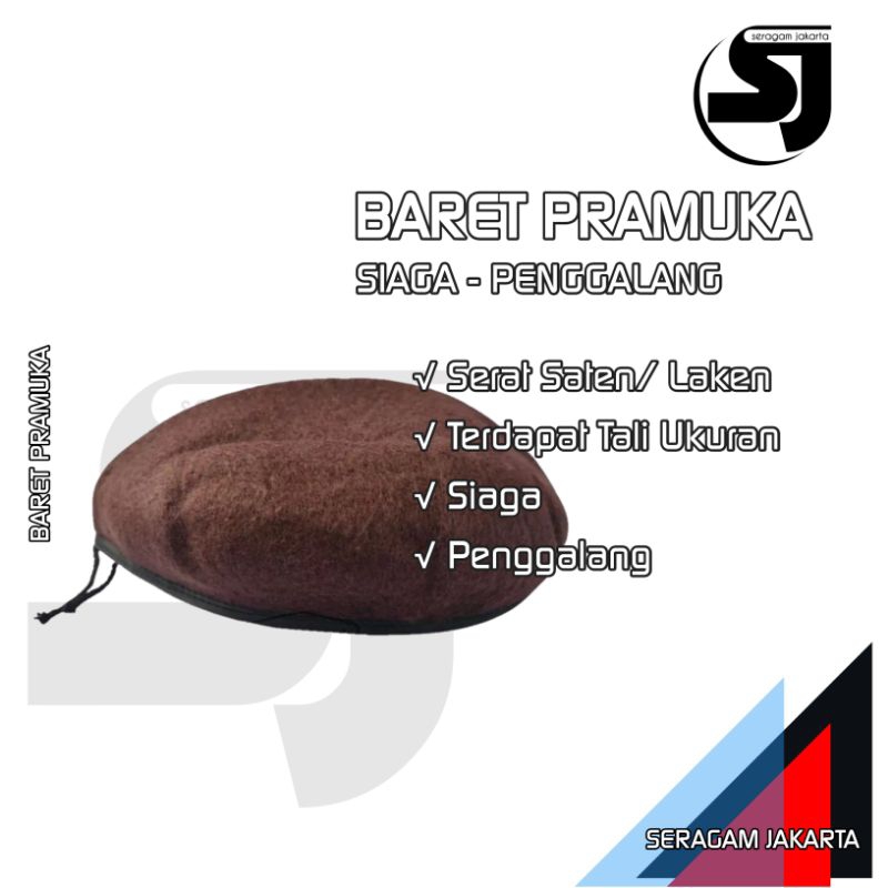 Baret Pramuka Laki