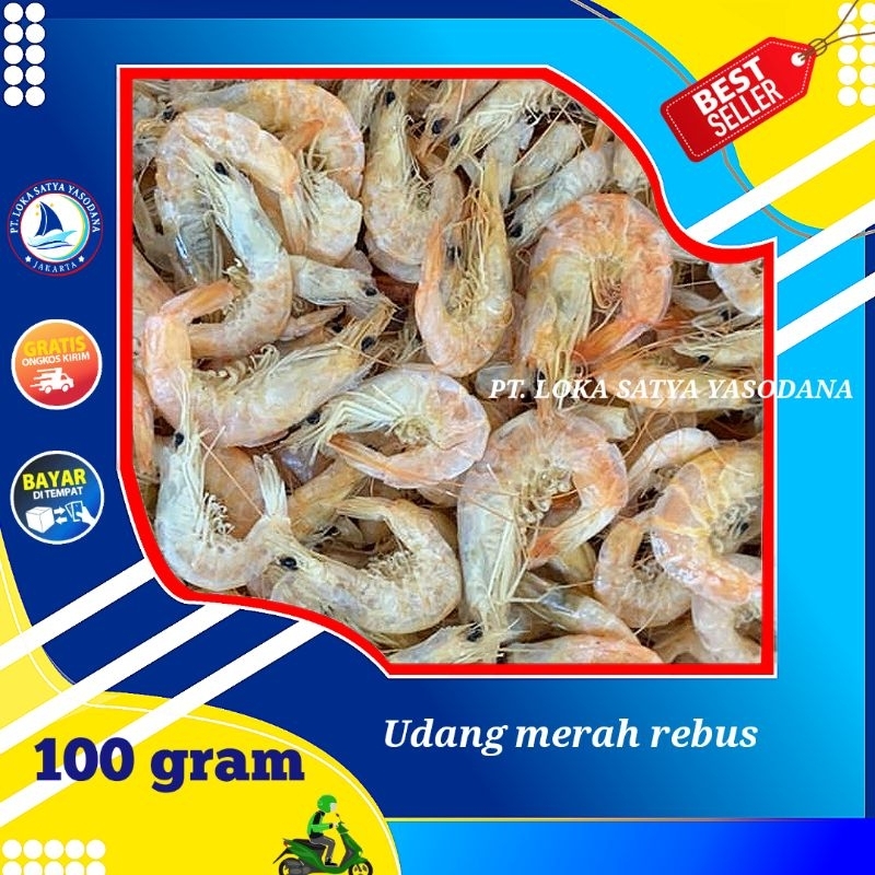 

udang merah besar super 100gram