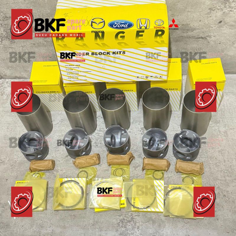 Piston Seher Ring Boring Set Ford Ranger Size STD 3.2 3200cc Original Fomoco