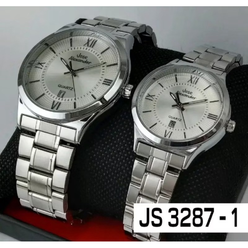 JAM TANGAN JOSE ALEXANDER RANTAI PUTIH 0295