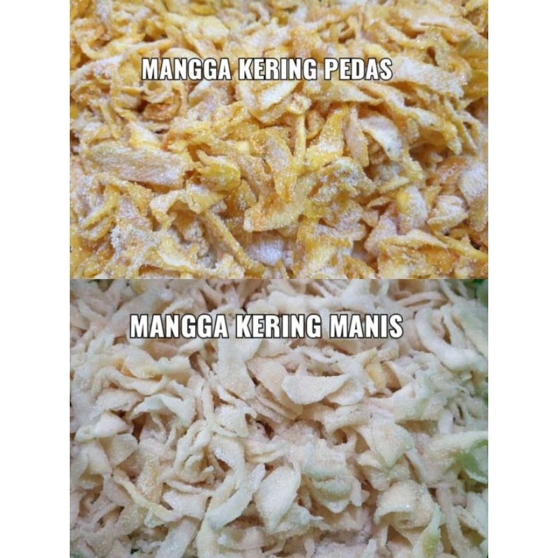 

Manisan Mangga Kering Pedas & Mangga Kering Manis