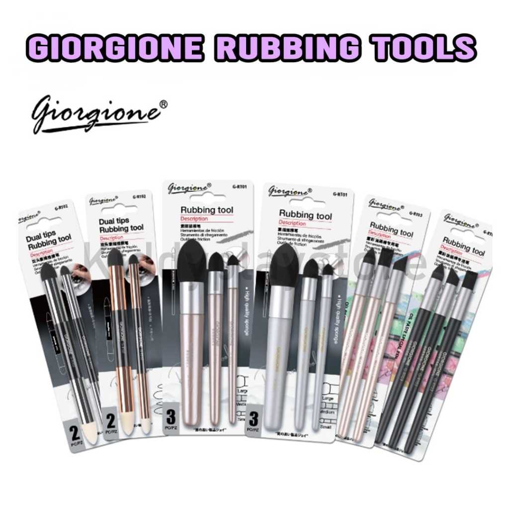 

Giorgione Sketch / Oil Pastel Rubbing Pen Set Pena Gosok Sketsa/Lukisan Cat Minyak G-RT